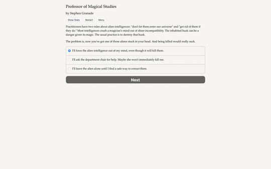 Professor of Magical Studies screenshot 3