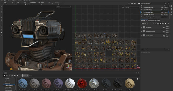 Substance 3D Painter 2022 screenshot 2