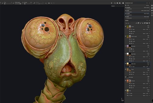 Substance 3D Painter 2022 screenshot 3