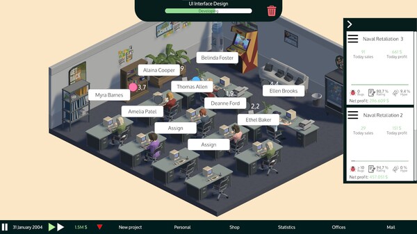 Modern Game Tycoon screenshot 3