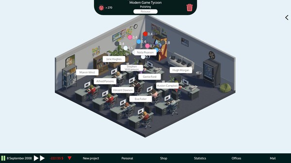 Modern Game Tycoon screenshot 2
