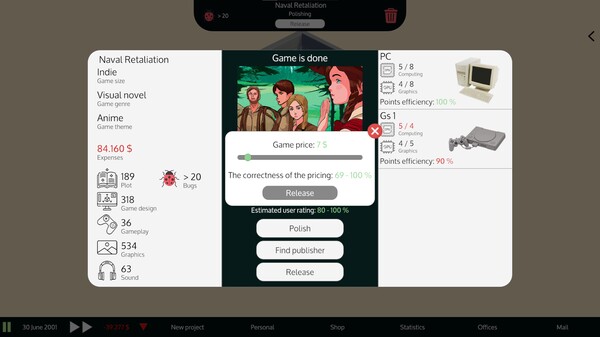 Modern Game Tycoon screenshot 6