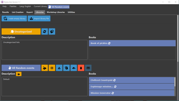 Hydra Lists: Roll Table Maker screenshot 3