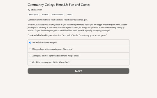 Community College Hero: Fun and Games screenshot 0