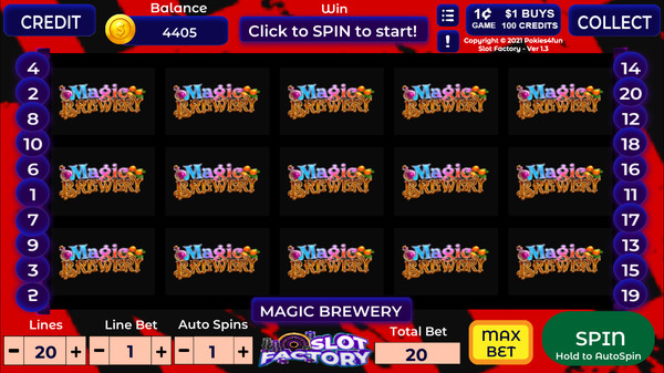 Slot Factory Create and Play - Magic Brewery screenshot 4