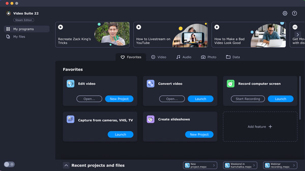 Movavi Video Suite 2022 Steam Edition - Video Making Software: Video Editor Plus, Screen Recorder and Video Converter Premium screenshot 2
