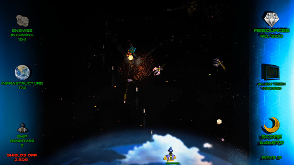 Stop the Saturnians! screenshot 1