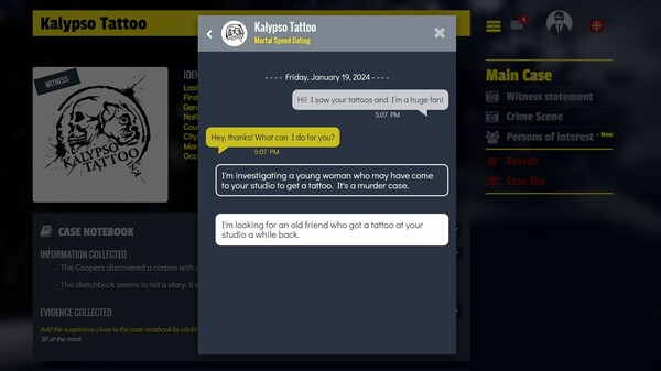French Crime Detective Game screenshot 5