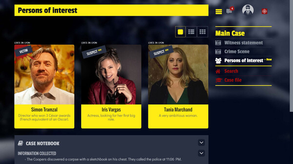 French Crime Detective Game screenshot 4