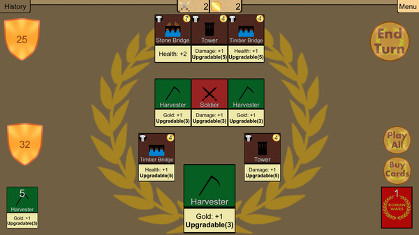Roman Wars: Deck Building Game screenshot 6