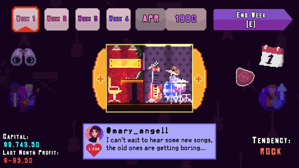 Rock Star Manager screenshot 1