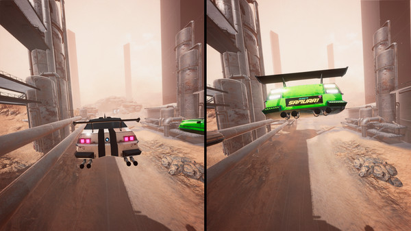 Hovercars 3077: Underground racing screenshot 9