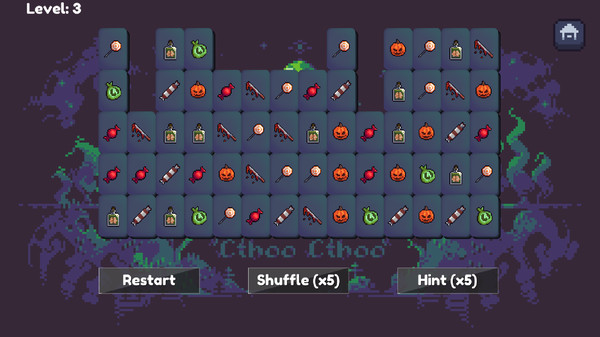 Spooky Mahjong screenshot 2