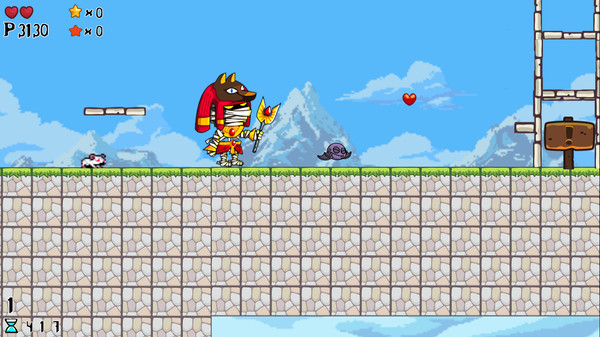 Blue Barbarian Man screenshot 3