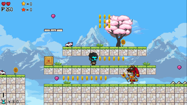 Blue Barbarian Man screenshot 2