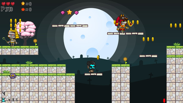 Blue Barbarian Man screenshot 5
