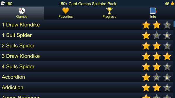 Classic Card Games Collection screenshot 1