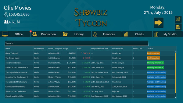 Showbiz Tycoon screenshot 9