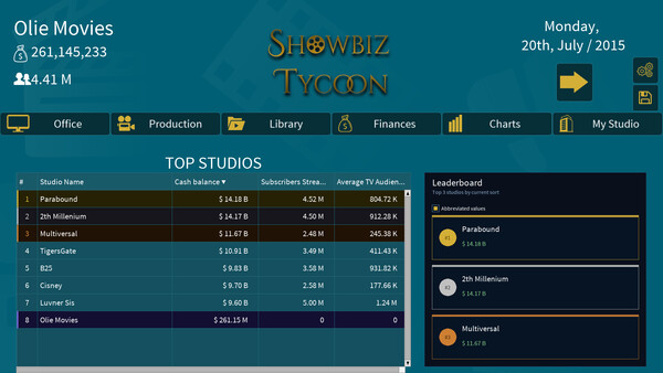 Showbiz Tycoon screenshot 7