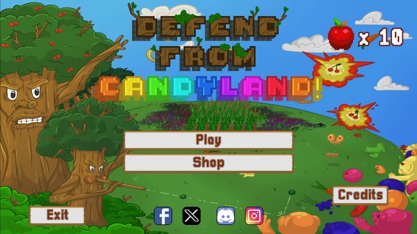 Defend from Candyland! screenshot 1
