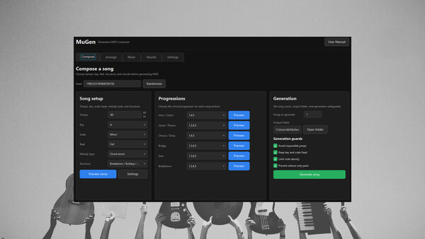 MuGen - The Music Generator screenshot 5