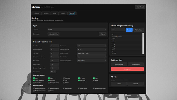 MuGen - The Music Generator screenshot 4