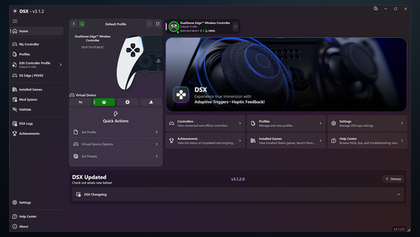 DSX screenshot 0