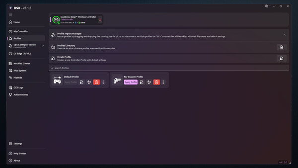 DSX screenshot 3