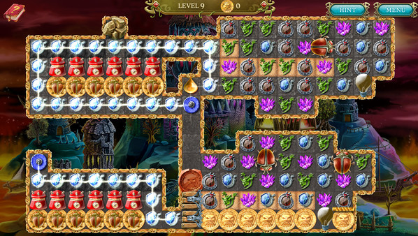 Cursed House 10 - Match 3 Puzzle screenshot 2