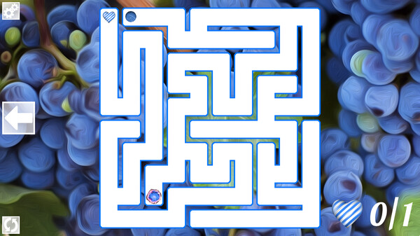 Maze Art: Blue screenshot 0