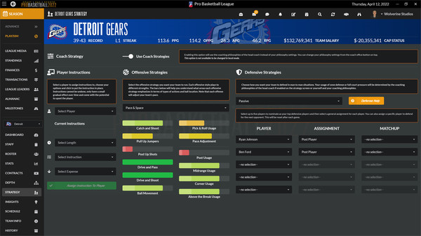 Draft Day Sports: Pro Basketball 2022 screenshot 4