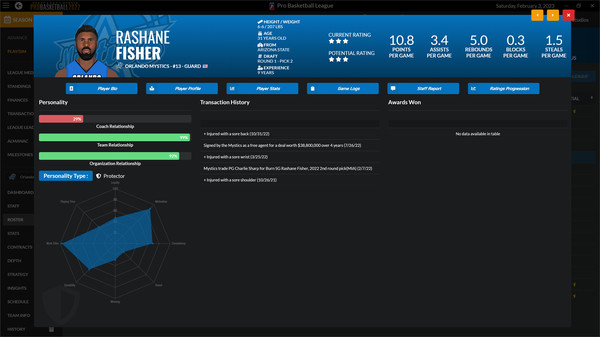 Draft Day Sports: Pro Basketball 2022 screenshot 10