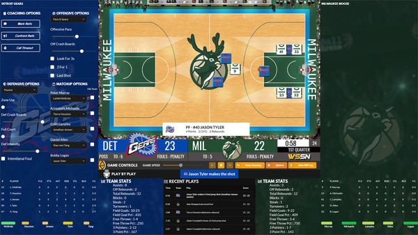 Draft Day Sports: Pro Basketball 2022 screenshot 2