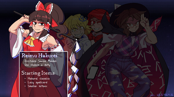 Touhou Lensed Night Sky, Kaseigai screenshot 2