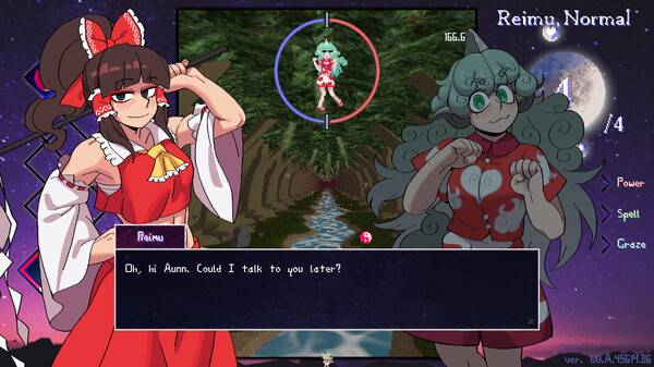 Touhou Lensed Night Sky, Kaseigai screenshot 4