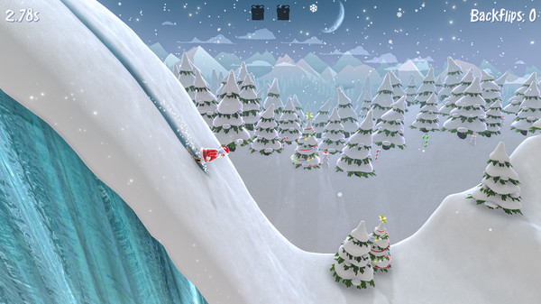 Santa's Slippery Slope (Ski Stunts) screenshot 1