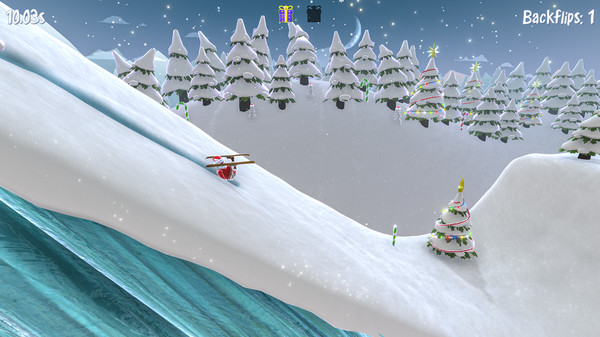 Santa's Slippery Slope (Ski Stunts) screenshot 12
