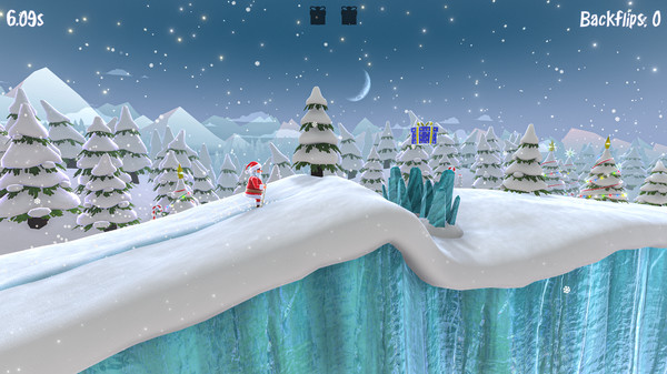 Santa's Slippery Slope (Ski Stunts) screenshot 3