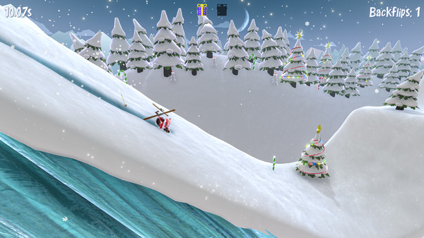 Santa's Slippery Slope (Ski Stunts) screenshot 6