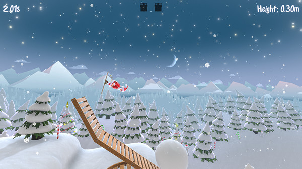 Santa's Slippery Slope (Ski Stunts) screenshot 10