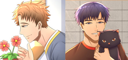 My Nemesis and Hero - Slice of Life Boys Love (BL) Visual Novel screenshot 1