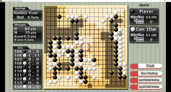 Being Stronger While Playing! SilverStar Go screenshot 2