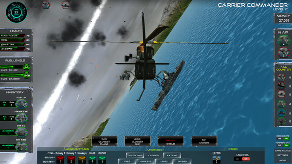 Carrier Commander screenshot 2