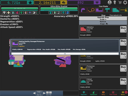 Idle Superpowers screenshot 1