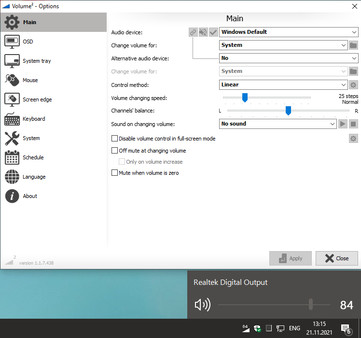 Volume² - advanced Windows volume control screenshot 1