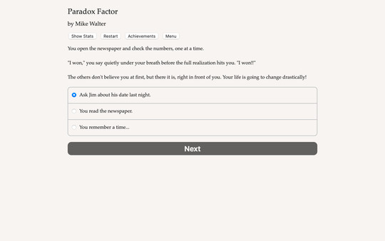 Paradox Factor screenshot 1