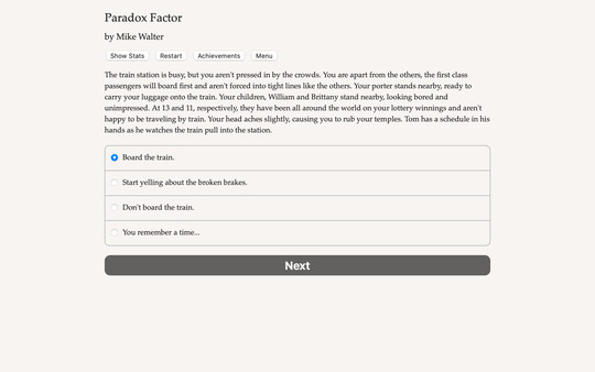 Paradox Factor screenshot 2