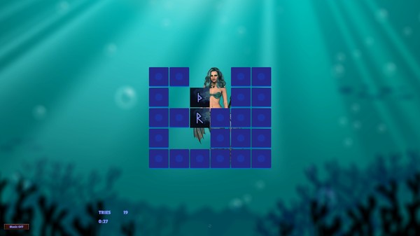 Memory Puzzle - Mystery Mermaids screenshot 2