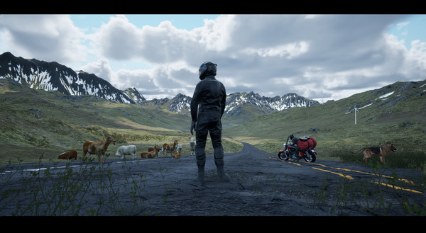 Motorcycle Travel Simulator screenshot 1