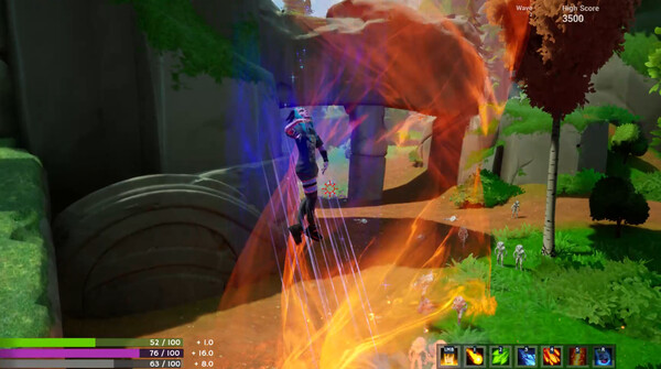 Kitsune Battlemage screenshot 1